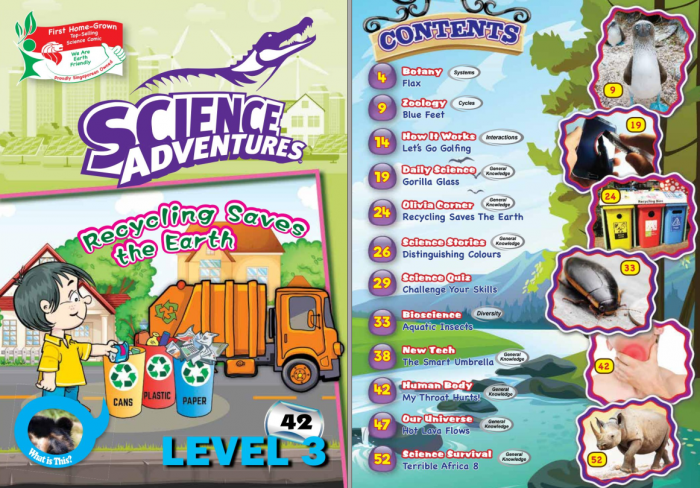 《Science Adventures Level 1-3》科学冒险历险记全三册PDF 百度网盘下载