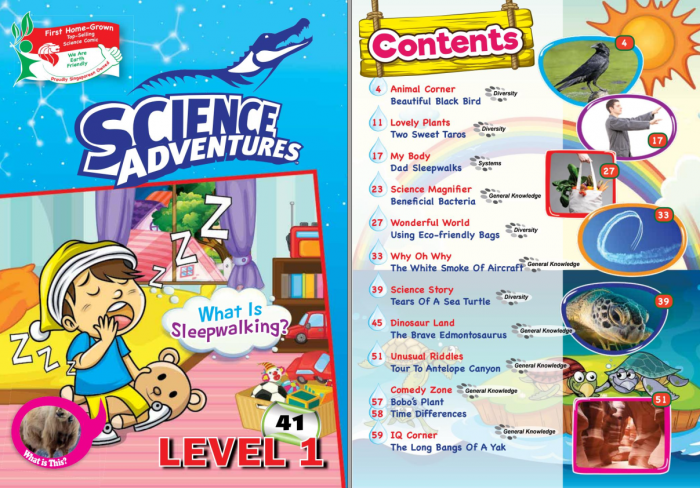 《Science Adventures Level 1-3》科学冒险历险记全三册PDF 百度网盘下载