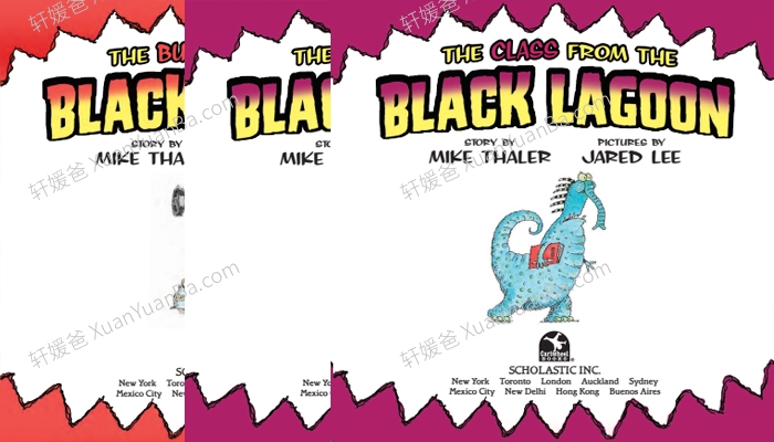 《Black Lagoon Adventures 黑湖小学历险记》15本英文桥梁书PDF 百度网盘下载