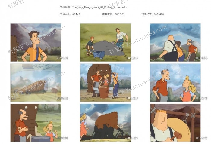 《The Way Things Work》万物运转的秘密中英版PDF+MKV科普动画视频 百度云网盘下载