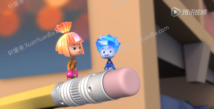 《螺丝钉 The Fixies》1-3季 中文版高清科普动画片MP4视频 百度网盘下载