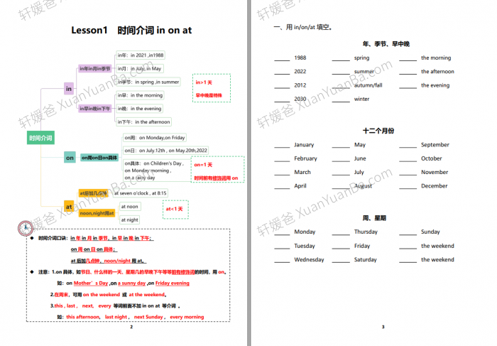 《2023最新小学语法口诀+练习 上下册2册》PDF 百度云网盘下载
