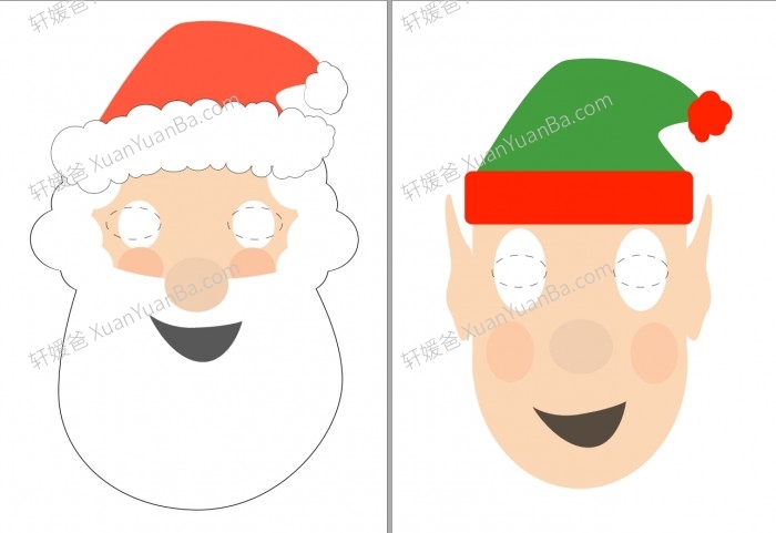 《圣诞英文素材包》5份PDF 百度云网盘下载