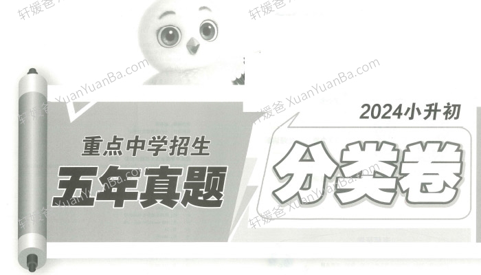 《2024年小升初招生真题试卷-语文》重点中学测试卷子含答案详解PDF 百度网盘下载