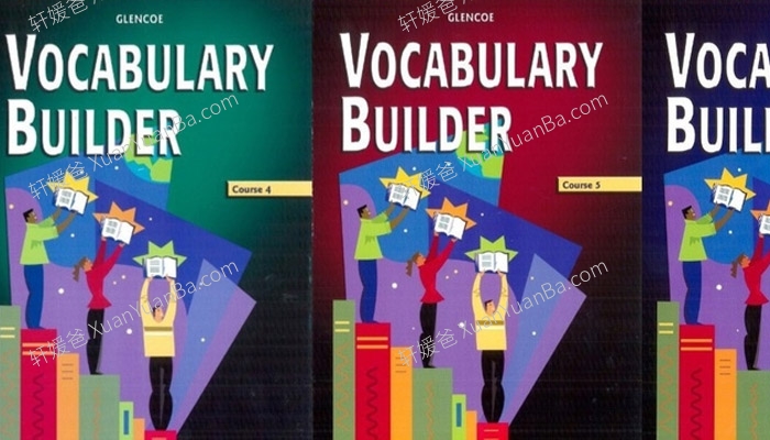 《Glencoe Vocabulary Builder》 1-7级学生英文词汇教材练习册PDF 百度云网盘下载