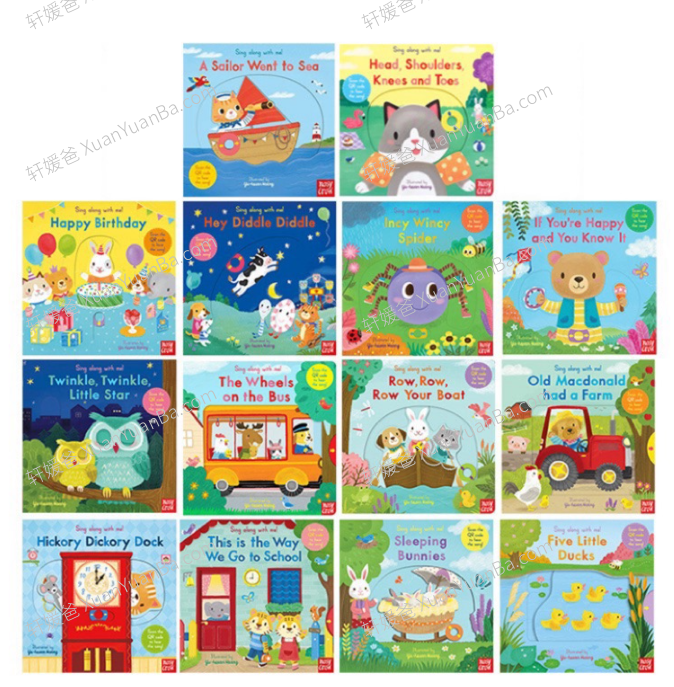 《Sing along with me》15首早教绘本儿歌童谣视频音频MP4视频  百度网盘下载