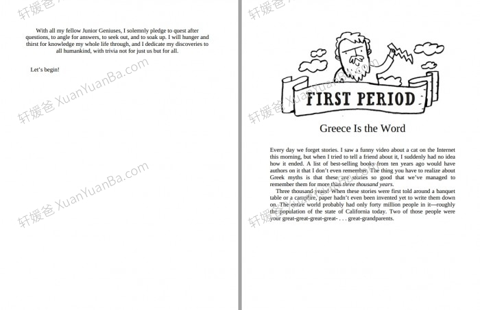 《Ken Jennings' Junior Genius Guides Series 1-7》7册英文章节有声书音频MP3电子书PDF 百度云网盘下载