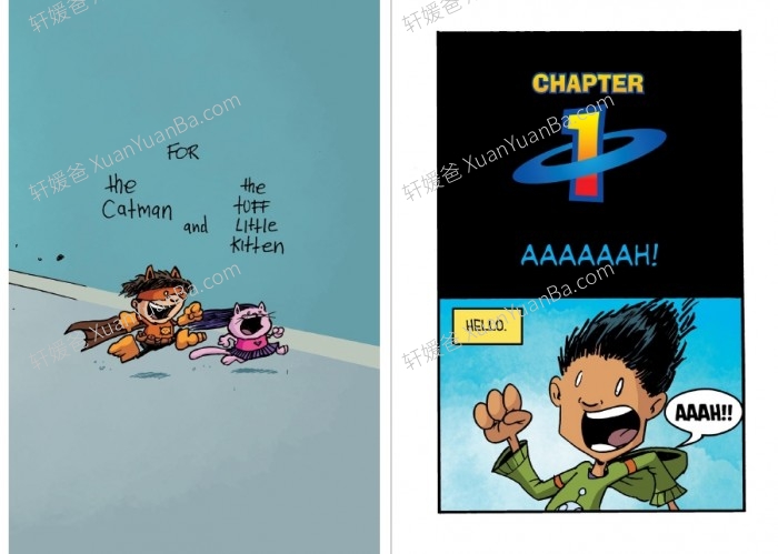 《Hilo Series 1-8》全八册希洛系列儿童英文全彩漫画章节有声书PDF  百度云网盘下载