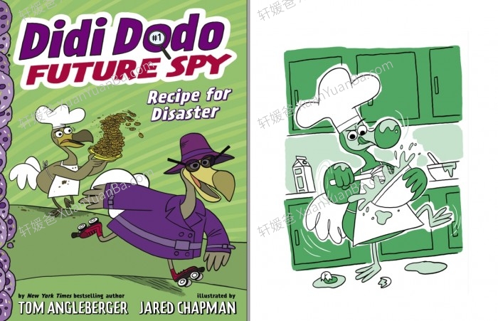 《Didi Dodo Future Spy Series 1-3》未来的间谍冒险故事英文原版侦探类英文桥梁书PDF 百度云网盘下载