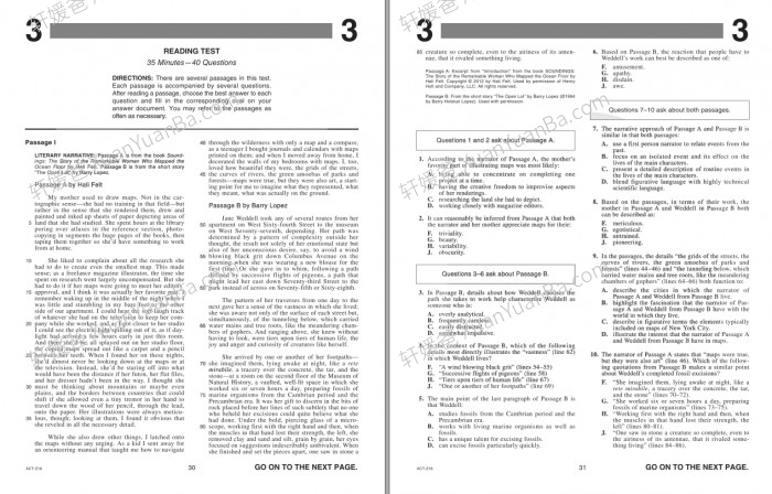 《ACT历年真题+答案》精心整理1995-2023年无水印PDF 百度云网盘下载