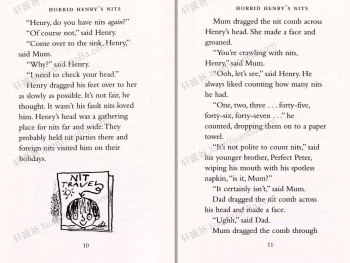 《Horrid Henry 1-23》23册有趣的儿童小说章节书MP3音频+PDF 百度云网盘下载