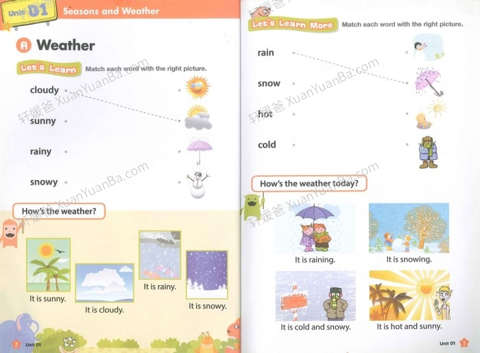 《American School Tex tbook Prek 1-4》美国幼儿园教材课本PDF+MP3音频 百度云网盘下载