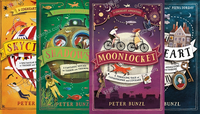 《The Cogheart Adventures Series 1-4》历险系列英文章节有声书音频MP3电子书PDF  百度云网盘下载