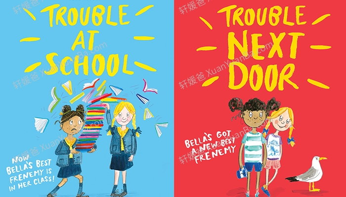 《Trouble Series 1-2》5岁+原版英文章节有声书PDF+Kindle+MP3音频 百度网盘下载