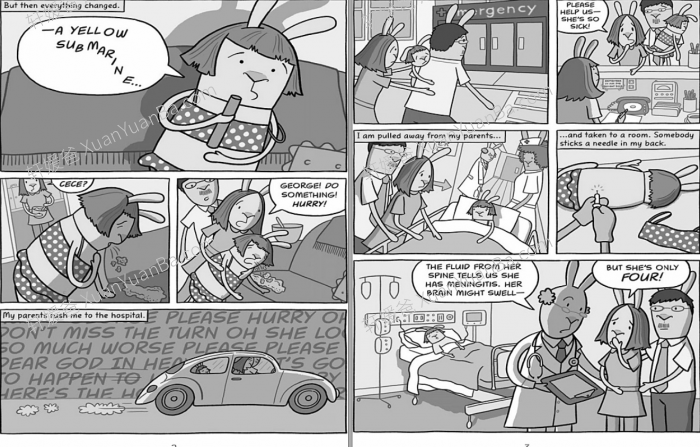 《El Deafo - Cece Bell》纽伯瑞儿童文学奖银奖章节有声书Mp3+epub/cbz 百度云网盘下载