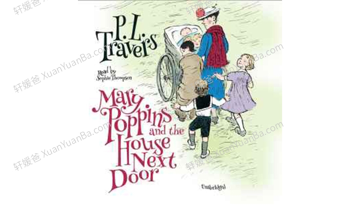 《Mary Poppins》6册英文有声书Audiobook册PDF电子书+MP3音频 百度网盘下载
