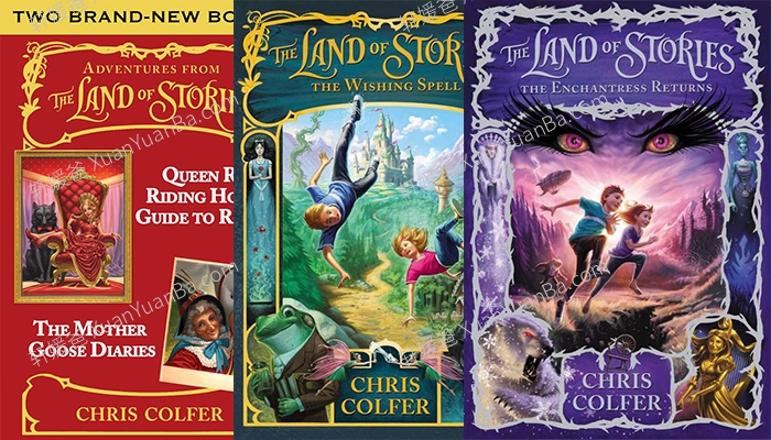 《异世界童话之旅 The Land of Stories Series》英文有声章节书MP3音频+PDF 百度云网盘下载