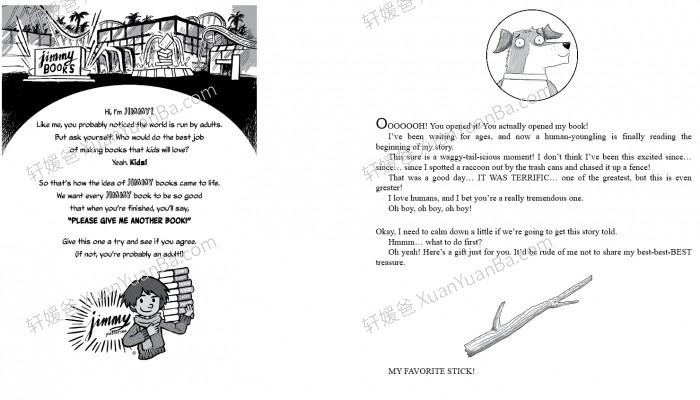 《狗狗日记 Dog Diaries Series 1-4》四册英文原版狗狗生活英文读物章节书PDF 百度网盘度云网盘下载