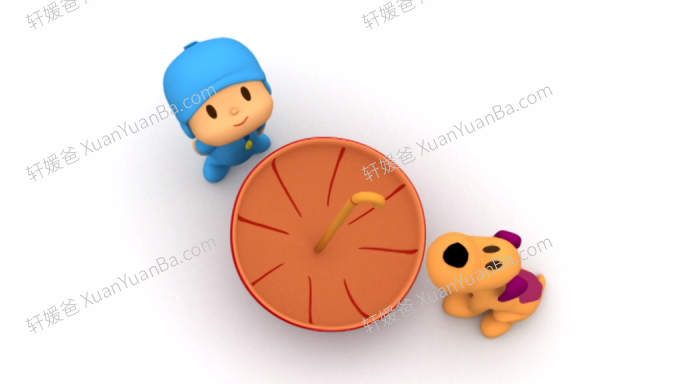 《小P优优 POCOYO》152集亲子益智搞笑英文动画片MP4视频百度云网盘下载