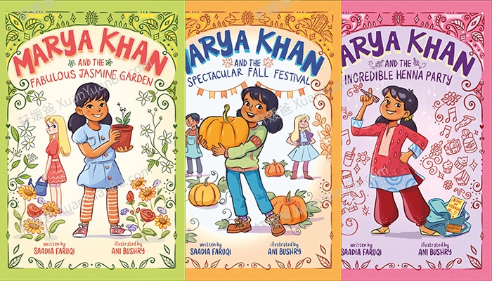 《Marya Khan Series 1-4》 桥梁章节英文有声书音频MP3+PDF 百度云网盘下载