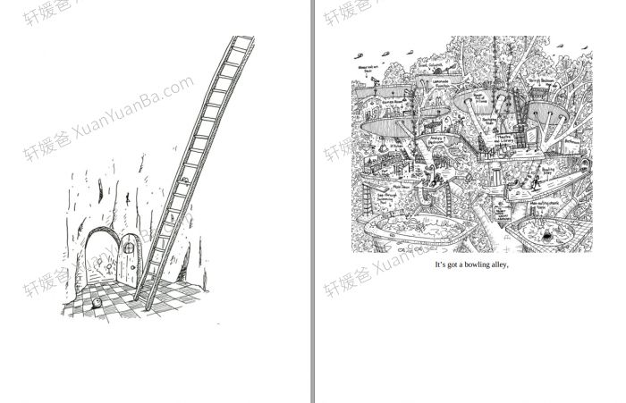 《小屁孩树屋历险记 Treehouse Series 1-13 +3》8-10岁英文原版初级章节PDF+有声MP3音频  百度云网盘下载
