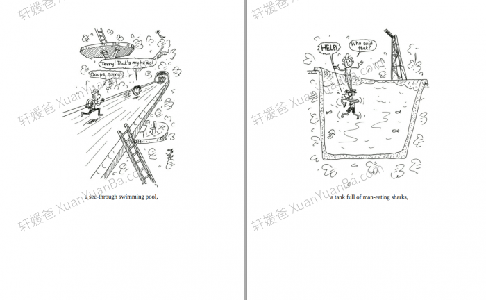 《小屁孩树屋历险记 Treehouse Series 1-13 +3》8-10岁英文原版初级章节PDF+有声MP3音频  百度云网盘下载