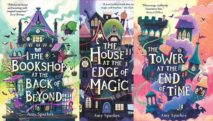 《House at the Edge of Magic Series 1-3》8-13岁 桥梁章节英文有声书音频M4B+PDF 百度云网盘下载