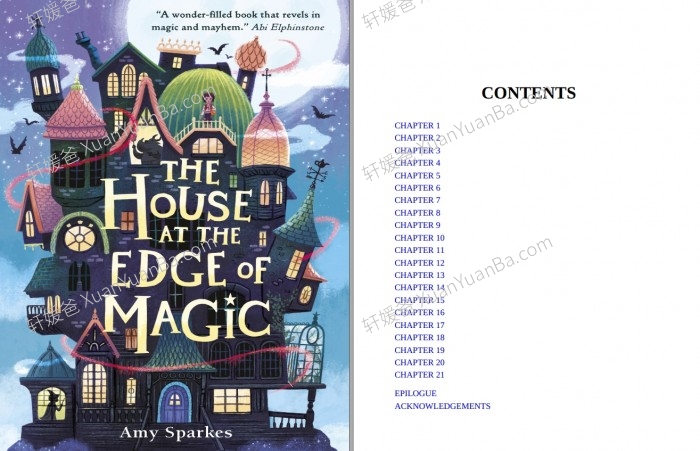 《House at the Edge of Magic Series 1-3》8-13岁 桥梁章节英文有声书音频M4B+PDF 百度云网盘下载
