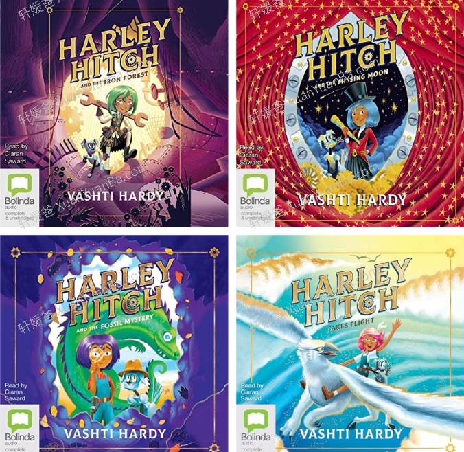 《Harley Hitch Series1-4》7-11岁英文原版章节有声读物音频MP3 百度云网盘下载