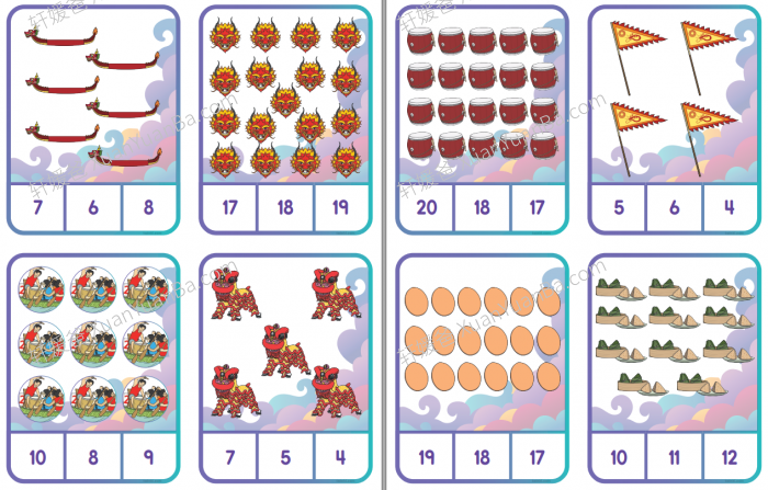 《端午节英文素材》来源风俗词汇阅读写作儿歌绘本手工游戏练习册 百度云网盘下载