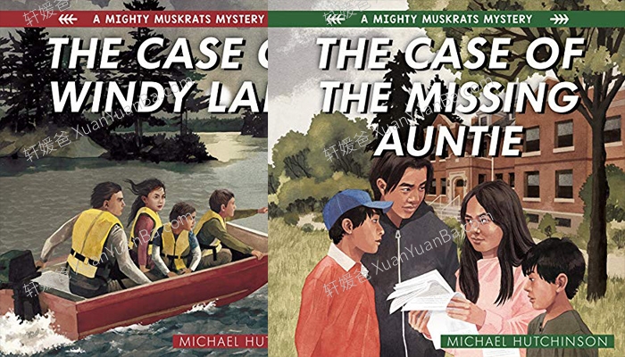 《麝鼠大冒险 The Mighty Muskrats Mystery Series 1-4》 有声英文书音频MP3音频+mobi+epub+PDF章节 百度云网盘下载