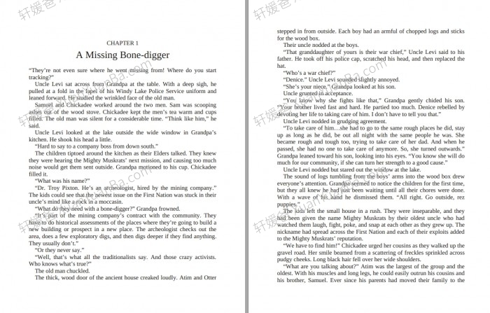 《麝鼠大冒险 The Mighty Muskrats Mystery Series 1-4》 有声英文书音频MP3音频+mobi+epub+PDF章节 百度云网盘下载