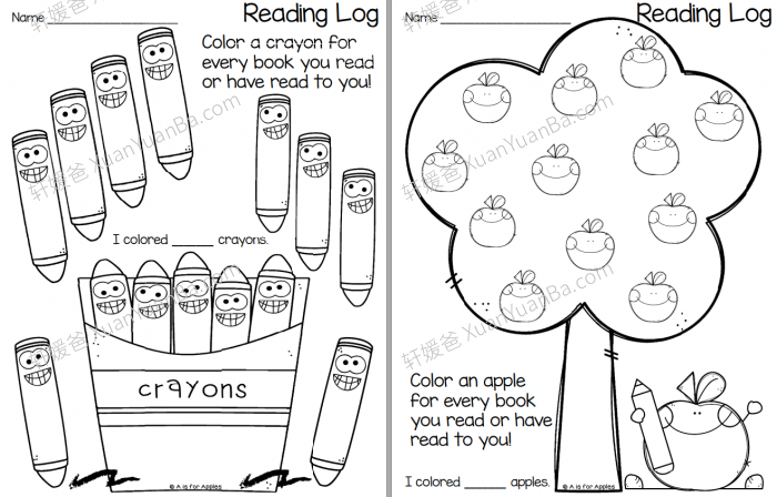 《Differentiated reading logs for whole year 阅读日志》82页阅读打卡记录表PDF  百度云网盘下载