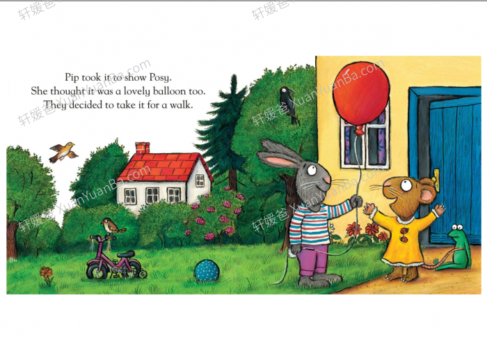 《Pip and posy 波西和皮普》BBC英文启蒙动画片MP4视频+音频+PDF绘本  百度云网盘下载