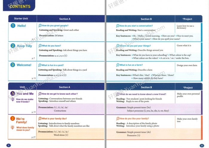 《2024秋最新七年级初中人教版英语改版教材课本》含讲义新版+老版复习过渡 PDF 百度云网盘下载