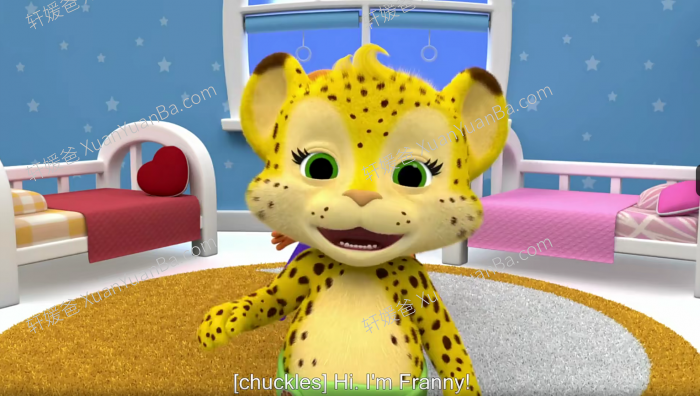 《Word-Party 文字派对》1-4季全50集+配套台词文本3-6岁英语启蒙动画MP4视频 百度网盘下载