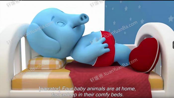 《Word-Party 文字派对》1-4季全50集+配套台词文本3-6岁英语启蒙动画MP4视频 百度网盘下载