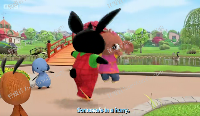 《小兔兵兵 Bing Bunny》BBC动画全78集2-7岁英文启蒙动画片MP4视频+字幕+MP3音频 百度网盘下载