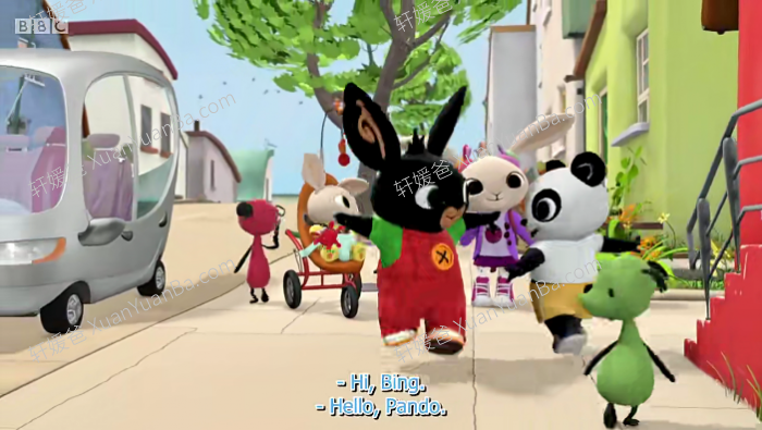 《小兔兵兵 Bing Bunny》BBC动画全78集2-7岁英文启蒙动画片MP4视频+字幕+MP3音频 百度网盘下载