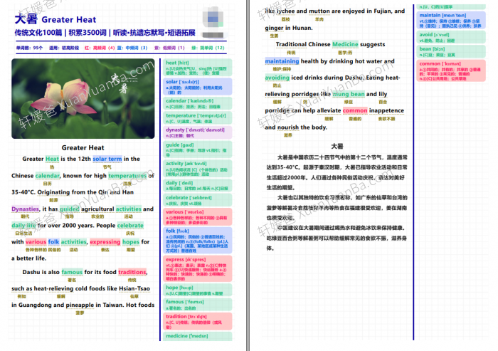 《传统文化100篇阅读理解》高效积累3500词含MP3音频PDF 百度云网盘下载