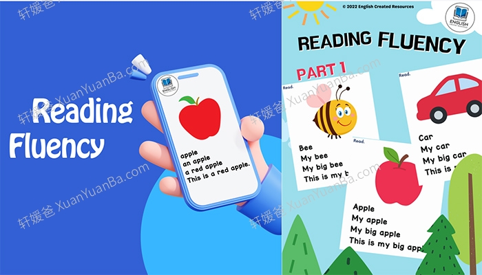 《Reading Fluency Worksheets》高频词小短文四个级别52页PDF 百度网盘下载