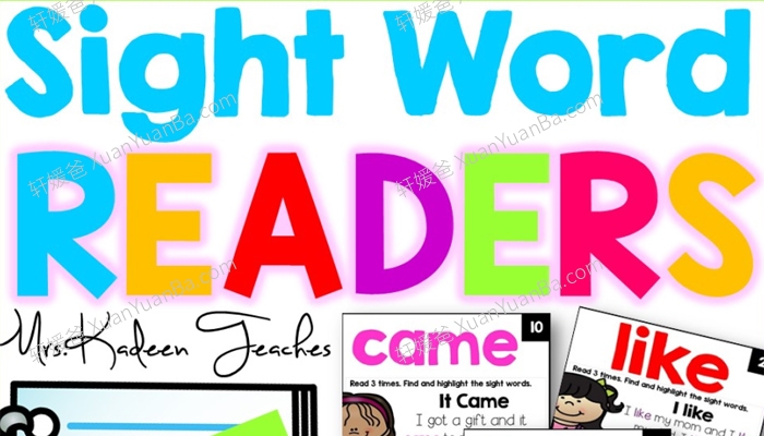 《Sight Words Reader》116页英文小短文高频词阅读册PDF 百度云网盘下载