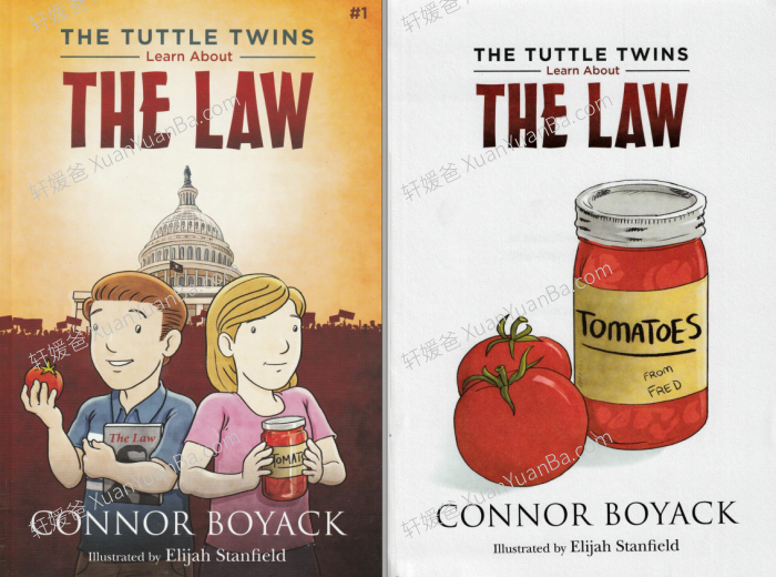 《塔特尔双胞胎 The Tuttle Twins Series 1-11册》6-10岁英文原版章节有声书读物音频+PDF 百度云网盘下载