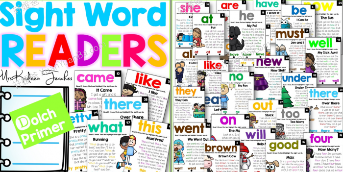 《Sight Words Reader》116页英文小短文高频词阅读册PDF 百度云网盘下载