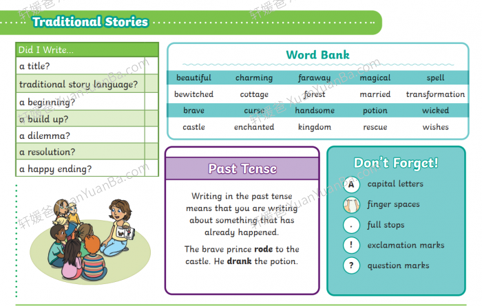 《英国小学写作知识总结 Writing Knowledge Organiser》提高英文写作能力学习包PDF 百度云网盘下载