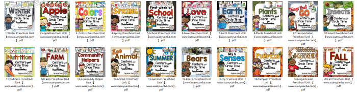 《Play to Learn Preschool》 幼儿园学前英语主题作业纸20个主题PDF 百度云网盘下载