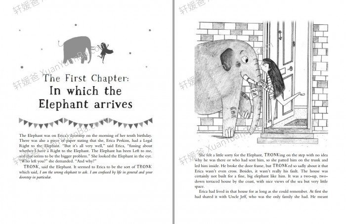 《埃丽卡的象 Erica's Elephant - Sylvia Bishop》7-9岁英文有声书章节音频MP3+PDF 百度云网盘下载