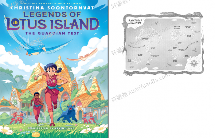 《莲花岛传奇 Legends of Lotus Island Series 1-3》英文原版章节桥梁阅读有声书PDF+MP3音频百度云网盘下载