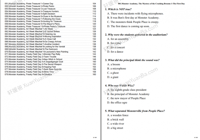 《Little Fox 小狐狸系列L1-L9》4000+集宝藏英语分级动画片MP4视频+儿歌+配单词表+练习PDF 百度云网盘下载