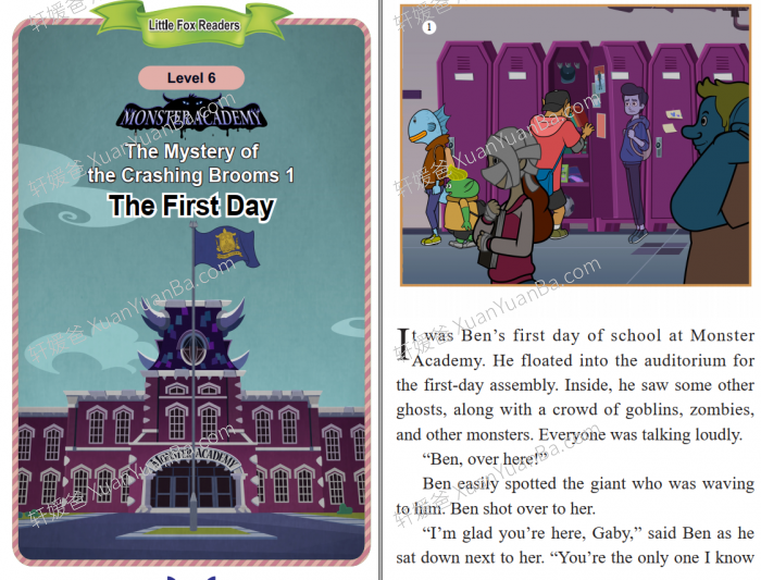 《Little Fox 小狐狸系列L1-L9》4000+集宝藏英语分级动画片MP4视频+儿歌+配单词表+练习PDF 百度云网盘下载